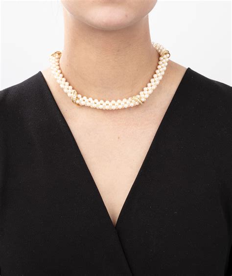 collier perle cartier|cartier pearl ring necklace.